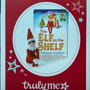 MINI American Girl Brand Elf on the Shelf Christmas Tradition BOY- blue eyes.
